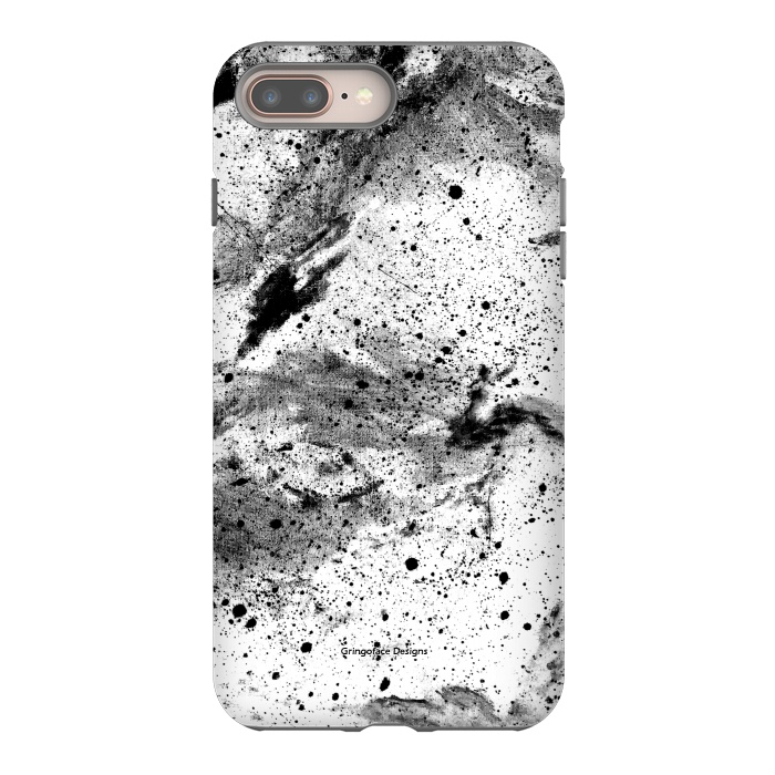iPhone 7 plus StrongFit Marble Galaxy by Gringoface Designs