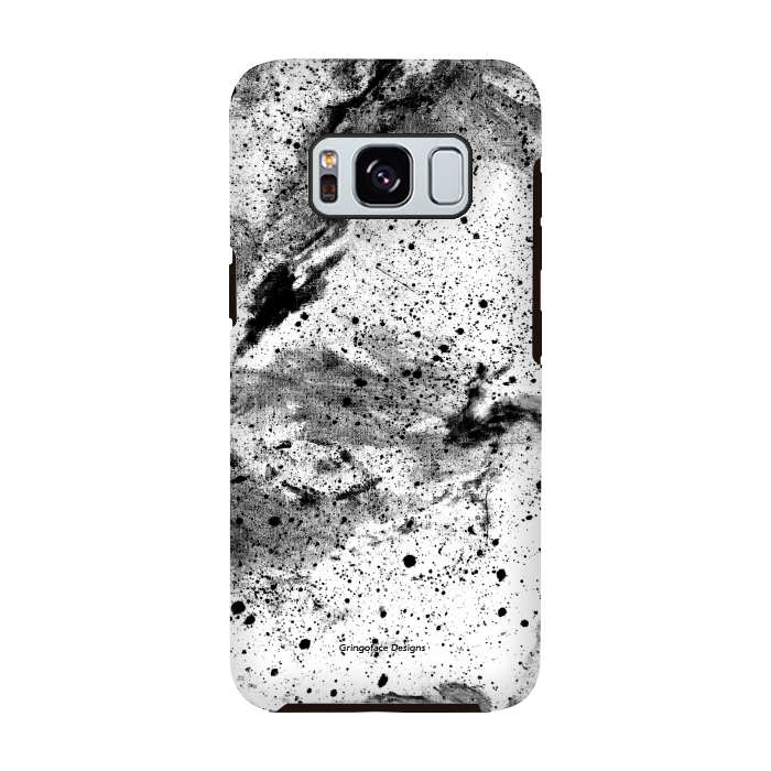 Galaxy S8 StrongFit Marble Galaxy by Gringoface Designs