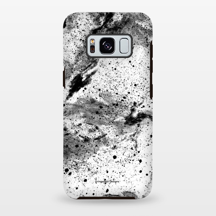 Galaxy S8 plus StrongFit Marble Galaxy by Gringoface Designs