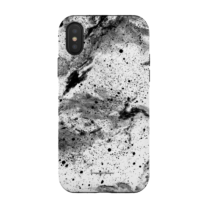 iPhone Xs / X StrongFit Marble Galaxy by Gringoface Designs