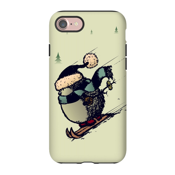 iPhone 7 StrongFit Skier  by Mangulica