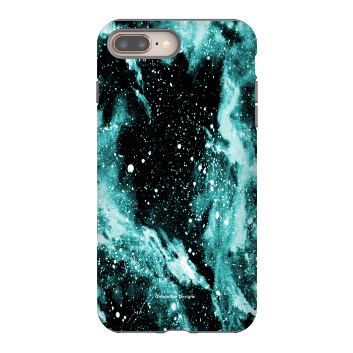 iPhone 7 plus StrongFit Iced Galaxy by Gringoface Designs