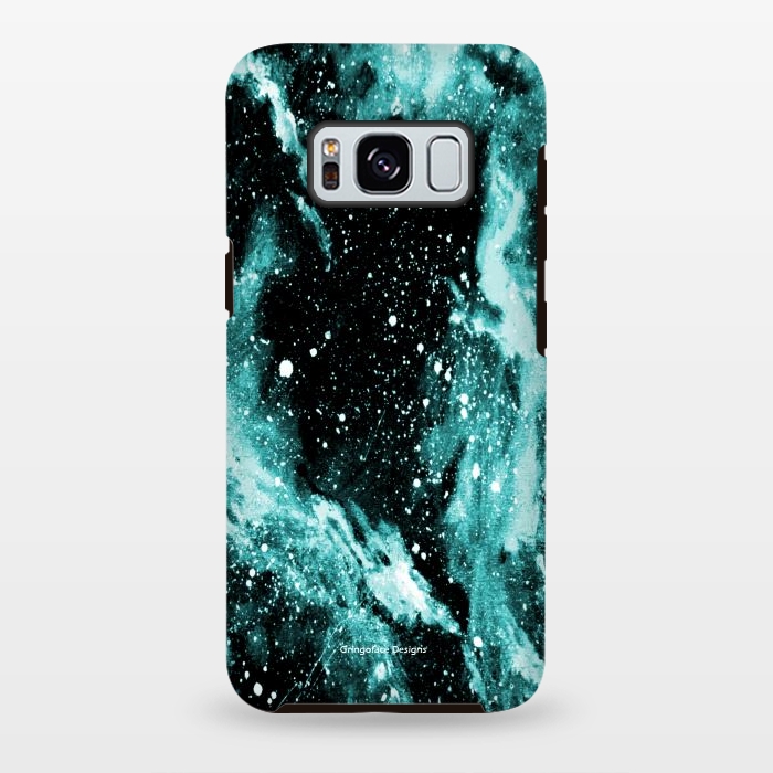 Galaxy S8 plus StrongFit Iced Galaxy by Gringoface Designs