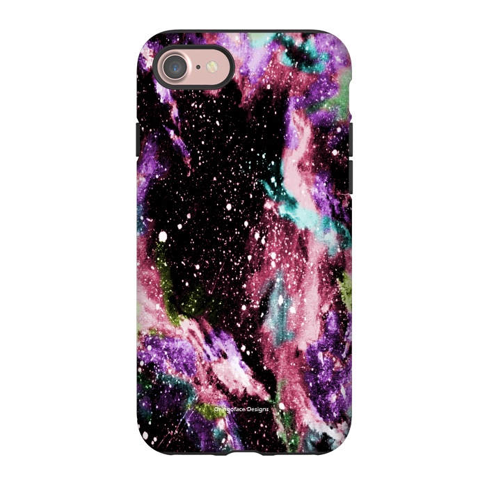 iPhone 7 StrongFit Cotton Candy Galaxy by Gringoface Designs