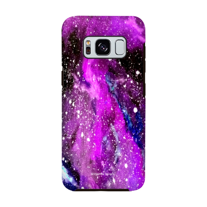 Galaxy S8 StrongFit Ultraviolet Galaxy by Gringoface Designs