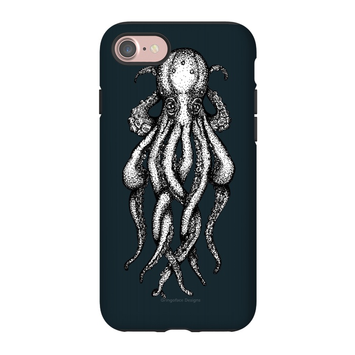 iPhone 7 StrongFit Octopus 1 by Gringoface Designs