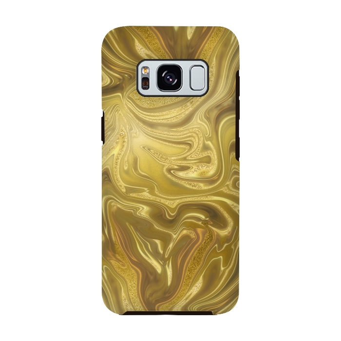 Galaxy S8 StrongFit Liquid Gold by Andrea Haase