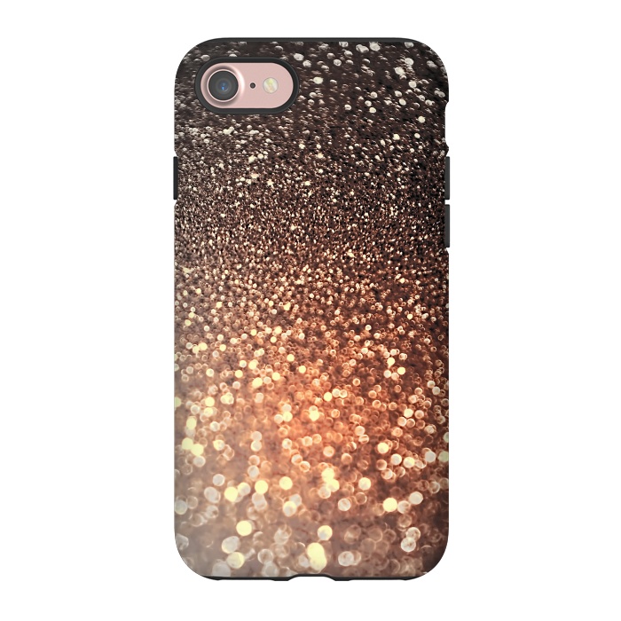iPhone 7 StrongFit Cappuccino Glitter by  Utart