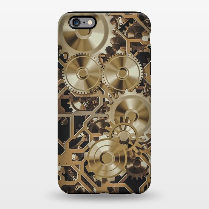 iPhone 6/6s plus StrongFit Steampunk Gold by Andrea Haase