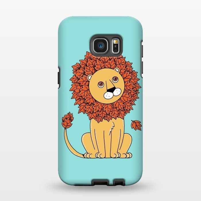 Galaxy S7 EDGE StrongFit Lion by Coffee Man