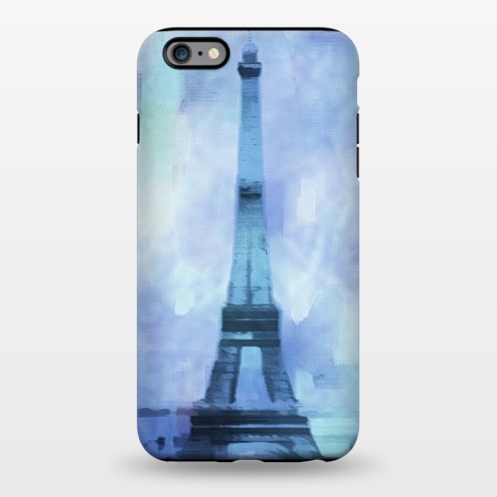iPhone 6/6s plus StrongFit Blue Paris Watercolor  by Andrea Haase
