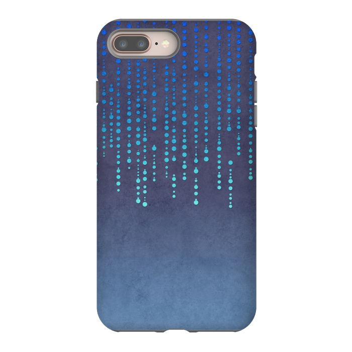 iPhone 7 plus StrongFit Blue Glamour by Andrea Haase
