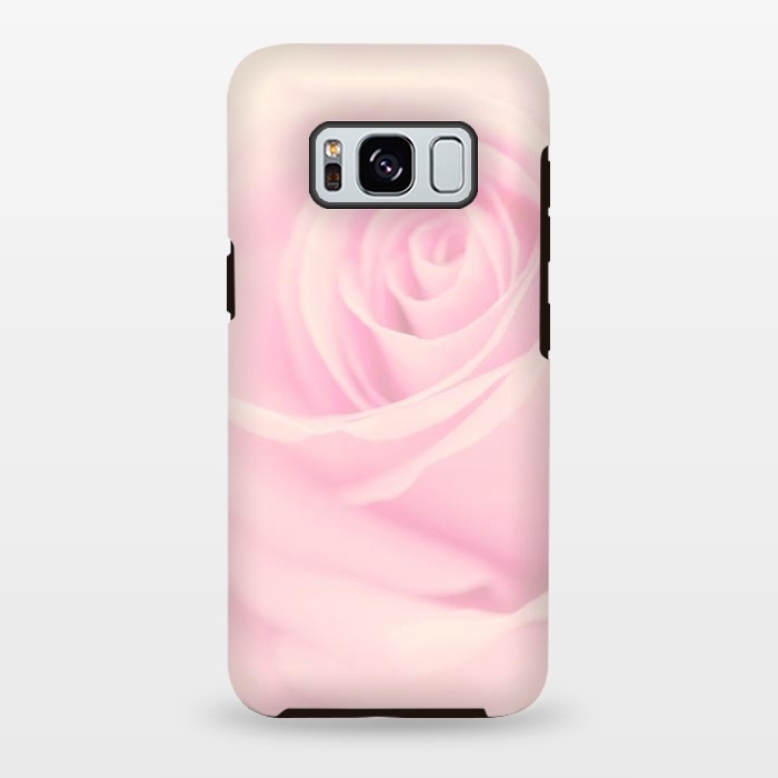 Galaxy S8 plus StrongFit Pink Rose by  Utart