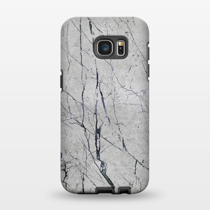 Galaxy S7 EDGE StrongFit Marbled Concrete by Andrea Haase