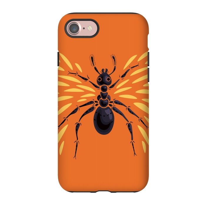 iPhone 7 StrongFit Winged Ant  Abstract Art by Boriana Giormova