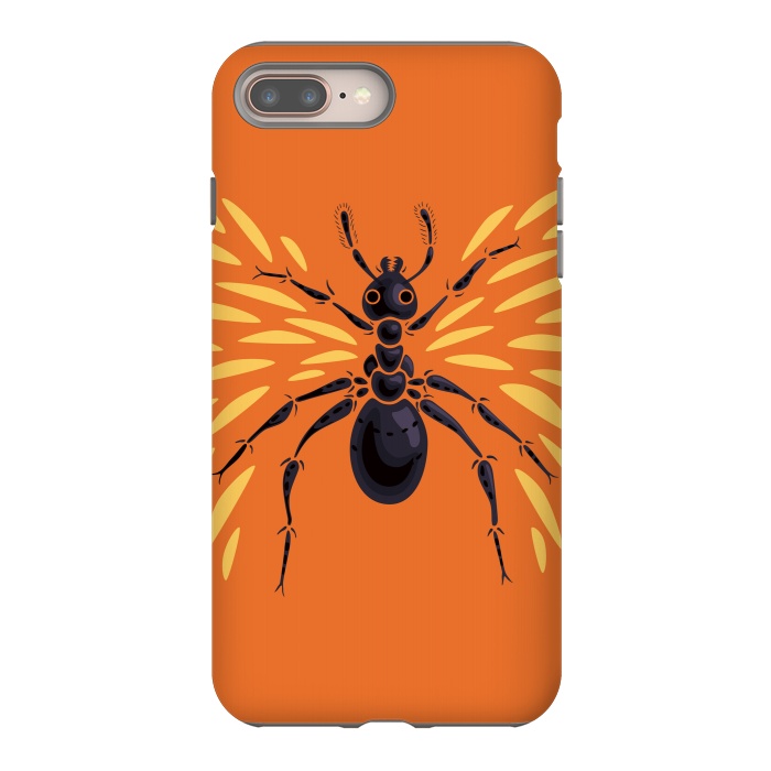 iPhone 7 plus StrongFit Winged Ant  Abstract Art by Boriana Giormova