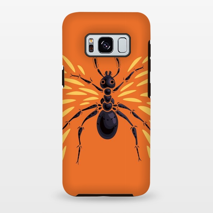 Galaxy S8 plus StrongFit Winged Ant  Abstract Art by Boriana Giormova