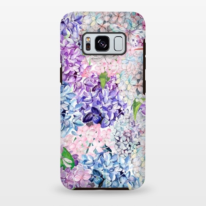 Galaxy S8 plus StrongFit Purple Vintage Lilacs  by  Utart