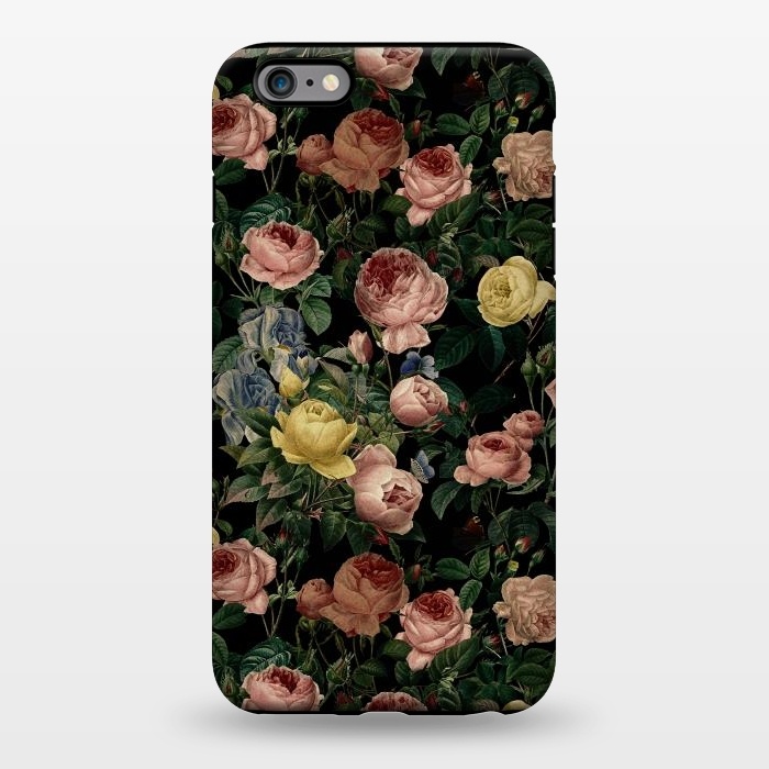 iPhone 6/6s plus StrongFit Night Vintage Roses by  Utart