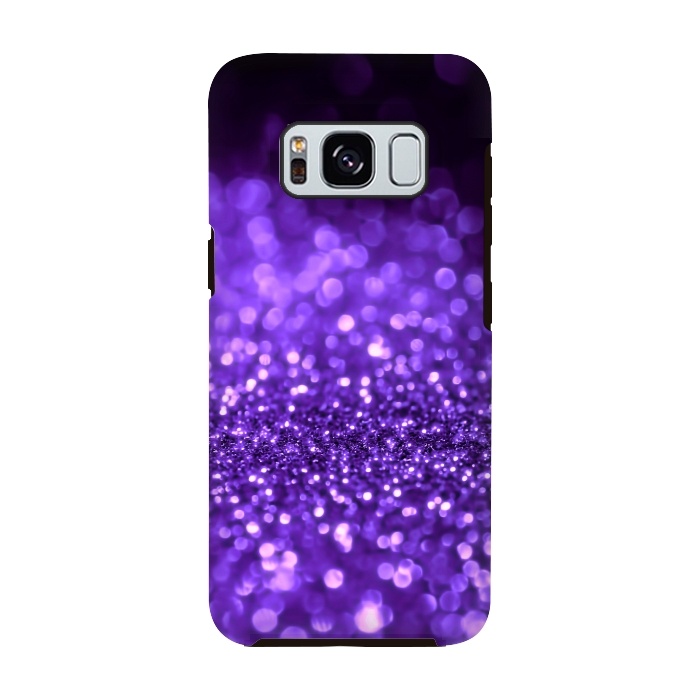 Galaxy S8 StrongFit Ultra Violet Faux Glitter by  Utart