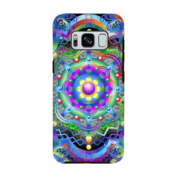 Galaxy S8 StrongFit Mandala Universe Psychedelic  by BluedarkArt