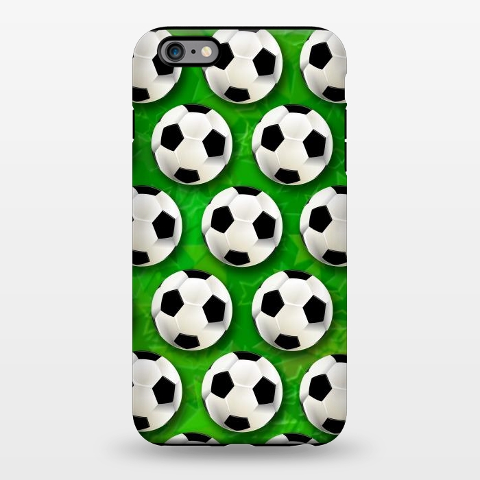 iPhone 6/6s plus StrongFit Soccer Ball Football Pattern by BluedarkArt