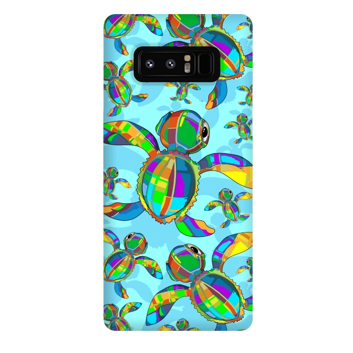 Galaxy Note 8 StrongFit Baby Sea Turtle Fabric Toy by BluedarkArt