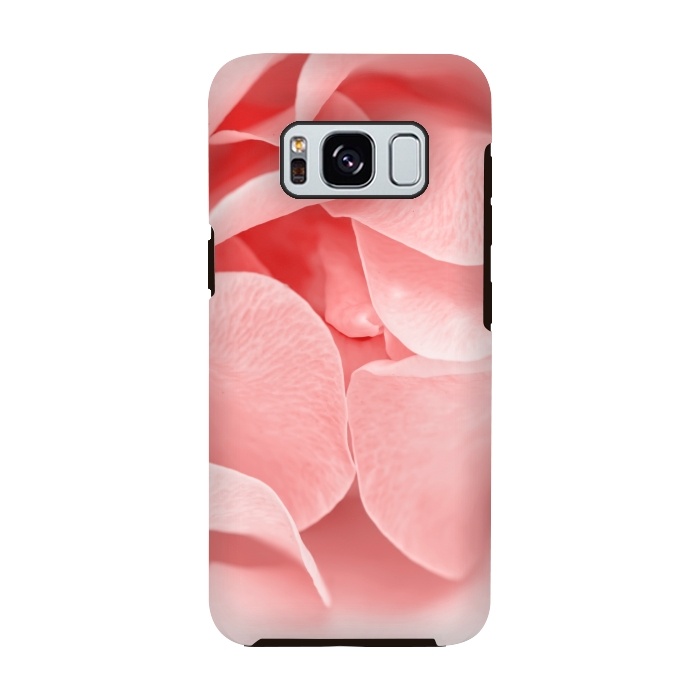 Galaxy S8 StrongFit Pink Rose Blossom by  Utart