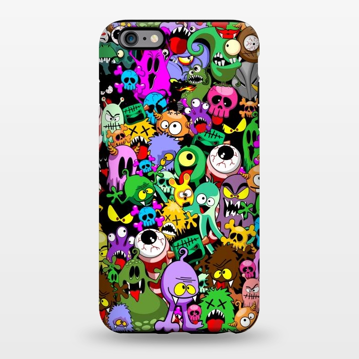 iPhone 6/6s plus StrongFit Monsters Doodles Characters Saga by BluedarkArt