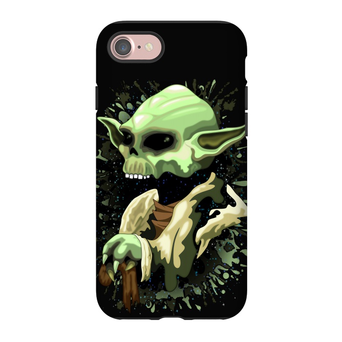 iPhone 7 StrongFit Yoda Jedi Master Skull by BluedarkArt