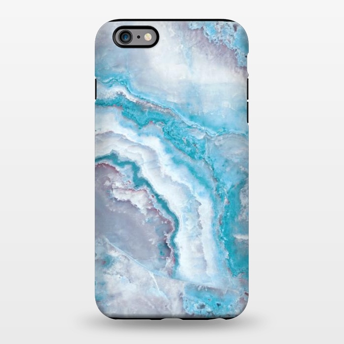 iPhone 6/6s plus StrongFit Teal Veined Agate by  Utart