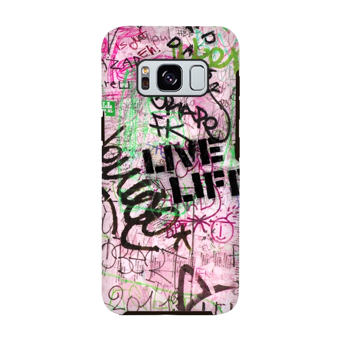 Galaxy S8 StrongFit Graffiti Writing Live Live by Andrea Haase