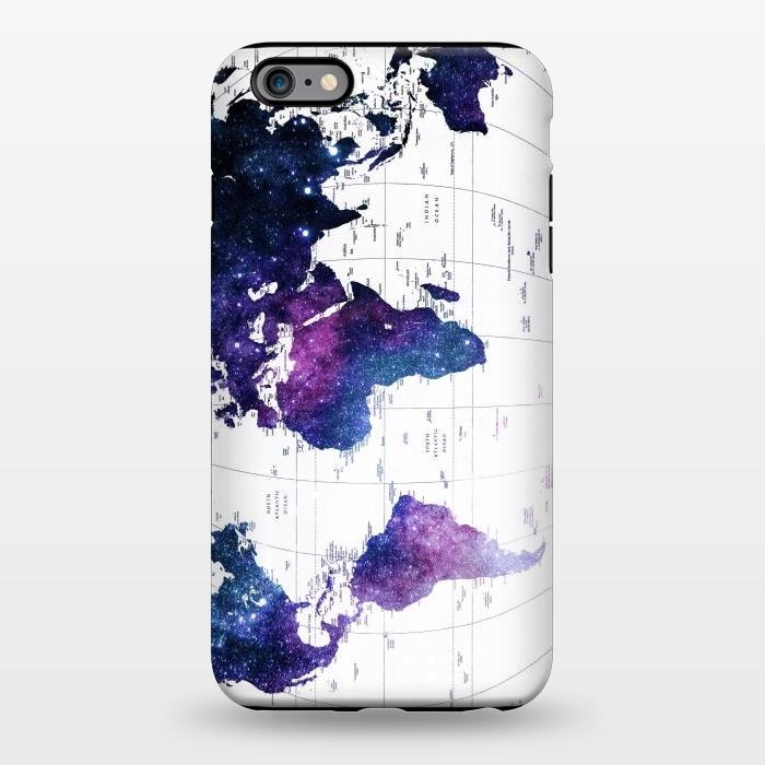 iPhone 6/6s plus StrongFit ALLOVER THE WORLD-Galaxy map by ''CVogiatzi.