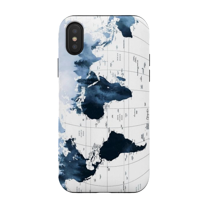iPhone Xs / X StrongFit ALLOVER THE WORLD-Woods fog by ''CVogiatzi.