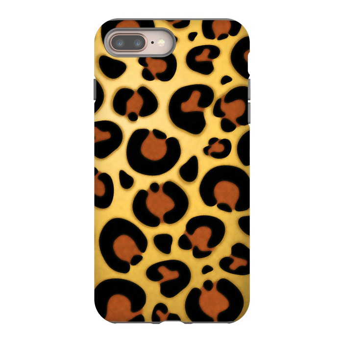 iPhone 7 plus StrongFit Jaguar Leopard Fur Texture by BluedarkArt