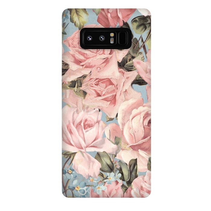 Galaxy Note 8 StrongFit Lovely Spring Flowers and Roses by  Utart
