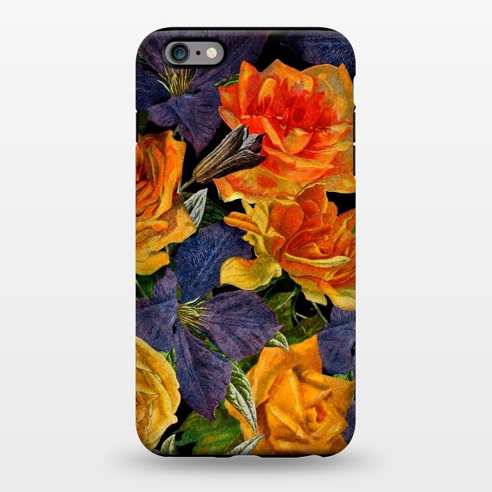 iPhone 6/6s plus StrongFit Clematis and Yellow Vintage Roses by  Utart