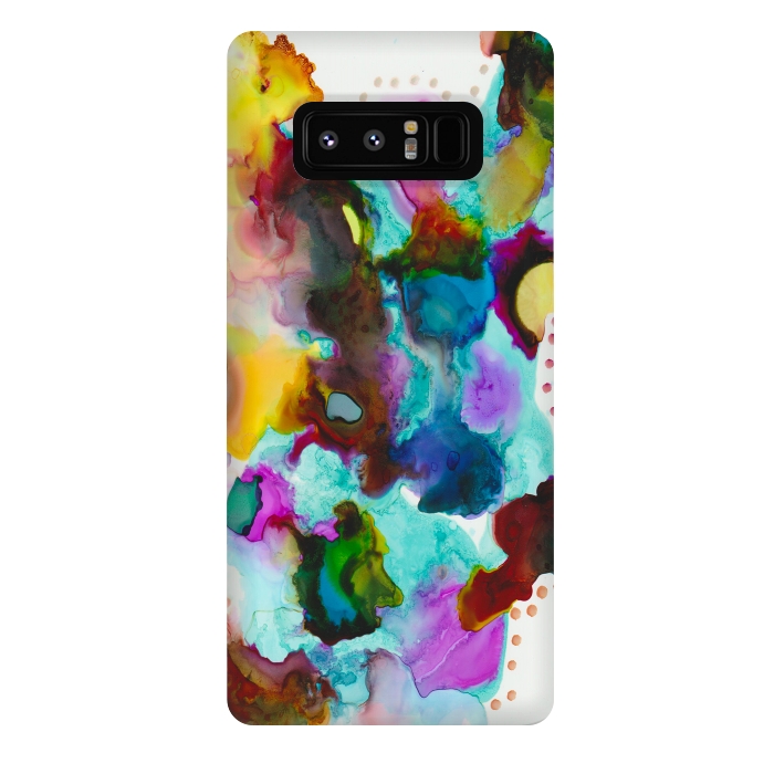 Galaxy Note 8 StrongFit Alcohol ink 4 by haroulita