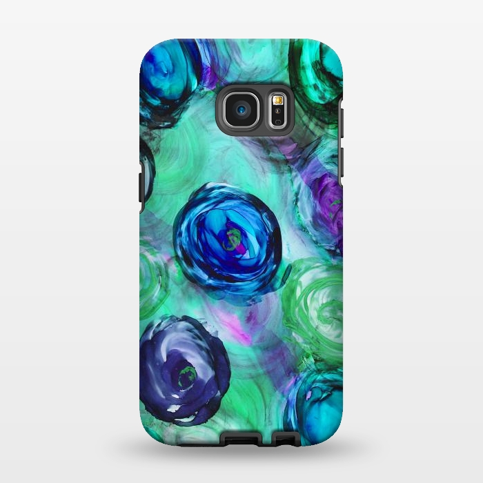 Galaxy S7 EDGE StrongFit Alcohol ink 6 by haroulita