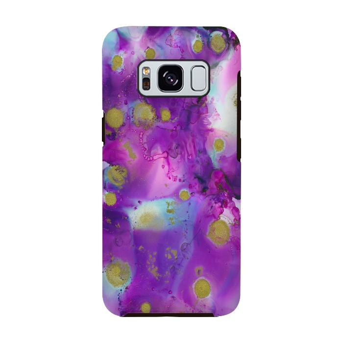 Galaxy S8 StrongFit Alcohol ink 9 by haroulita