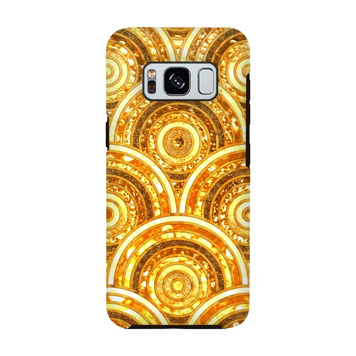 Galaxy S8 StrongFit aztec gold by  Utart