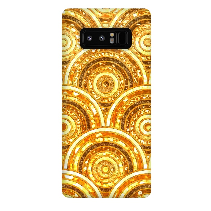 Galaxy Note 8 StrongFit aztec gold by  Utart