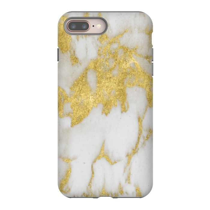 iPhone 7 plus StrongFit Gold marble by haroulita