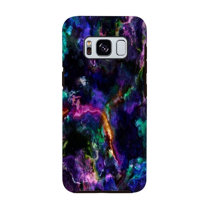 Galaxy S8 StrongFit Colorful marble by haroulita