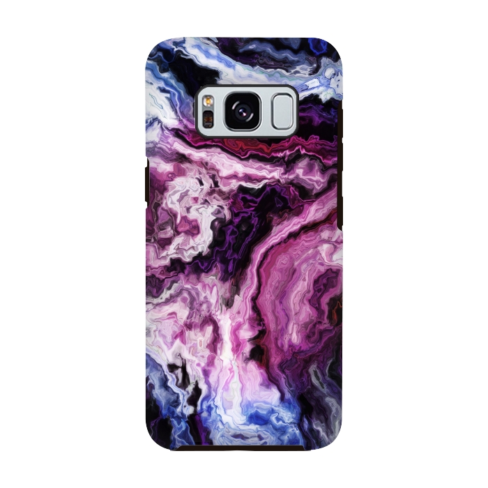 Galaxy S8 StrongFit wavy marble i by haroulita