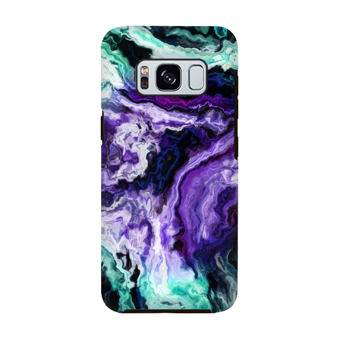 Galaxy S8 StrongFit wavy marble ii by haroulita