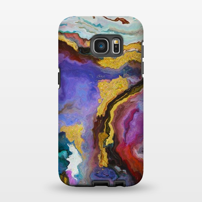 Galaxy S7 EDGE StrongFit chic marble by haroulita