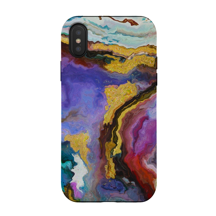 iPhone Xs / X StrongFit chic marble by haroulita