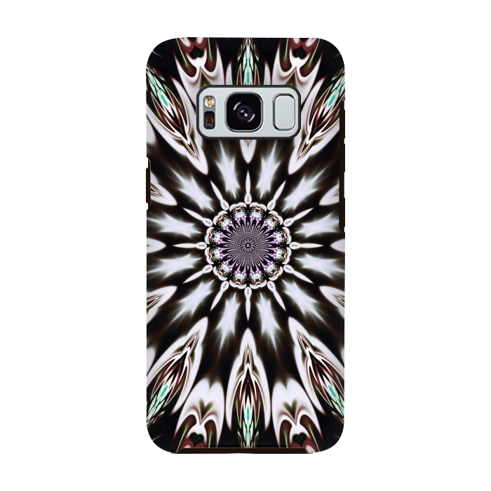 Galaxy S8 StrongFit Unique inks mandala by haroulita