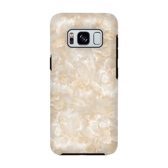 Galaxy S8 StrongFit Creme Mother of Pearl Texture by  Utart